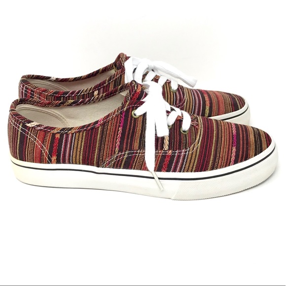 Airwalk Baja Aztec Tribal Canvas Sneakers 10 - Picture 11 of 16